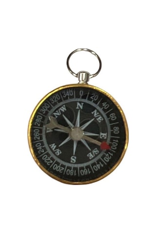 Seyahat Yardımcısı Maceraperest Outdoor Gereç Pusula Paslanmaz Çelik Kamp Pusula G34 Sarı