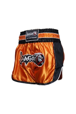 Muay Thai Şortu Retro Neo Turuncu Mt3075