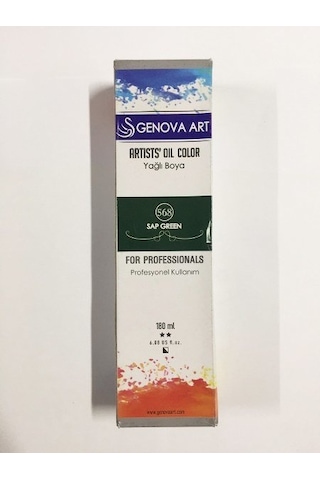 Cenova Art Profesyonel Yağlı Boya 568 Sap Green 180Ml