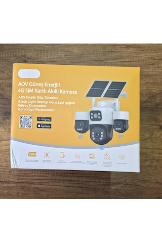 Icampro Icp-74gz 4 Kameralı Aov Güneş Panelli 12mp Kamera Hieasy