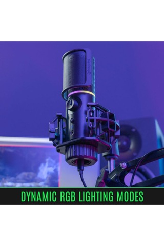Mıc Arm Cardioid Rgb Siyah Yayıncı Mikrofonu