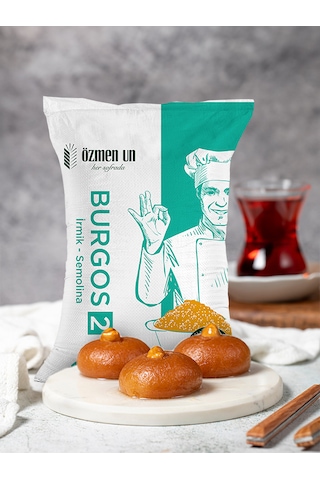 Özmen Un Burgos 2 Numara İrmik Semolina 25 Kg