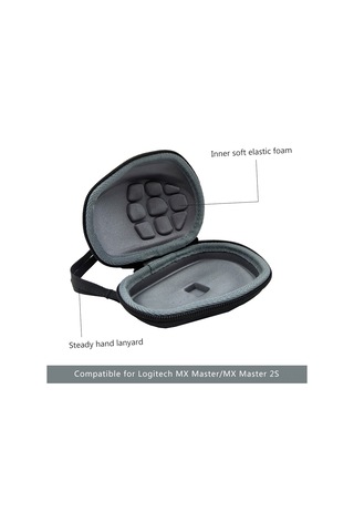 Maiyame Logitech Mx Master/mx Master 2s İçin Eva Sabit Kılıf - Taşınabilir Mouse Koruyucu Çantası, Hafif Ve Kompakt, Seyahat İçin Uygun Siyah