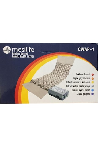 Mesilife Baklava Dilim Havalı Hasta Yatağı