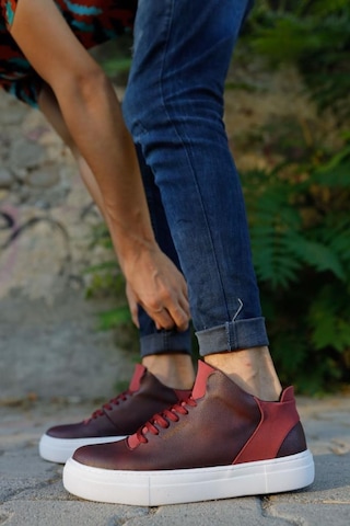Bpm Ch004 Cbt Hıde Erkek Ayakkabı Bordo