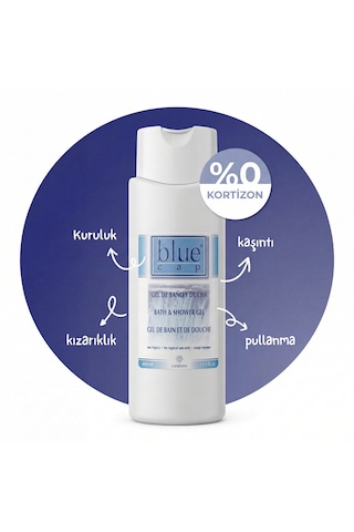 Blue Cap Kuru Ciltler İçin Duş Jeli 400 ML