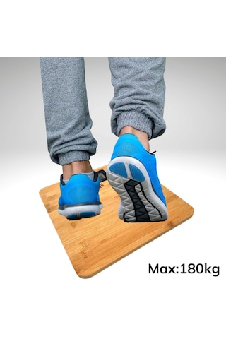 Techfit Bambu Banyo Baskülü Yüksek Hassasiyetli Darbelere Dijital Dayanıklı Terazi Tf 1065 Max 180kg Çok Renkli