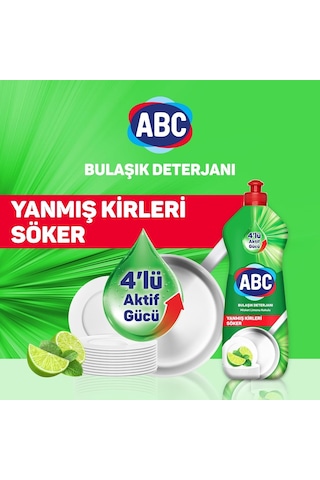 Abc Deterjan Bulaşık Deterjanı Misket Limonu 685 Gr