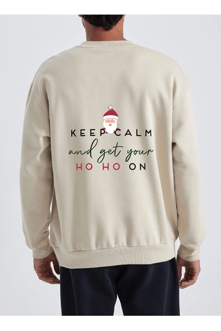 Unisex Oversize Ho Ho On Sweatshirt