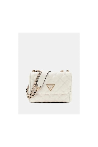Guess Giully Ii Kadın Omuz Çantası-qg967374 Beyaz