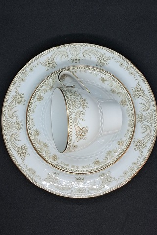 Tirschenreuth Duble Vintage Kahve Fincanı 3 Parça 180 Ml Bej