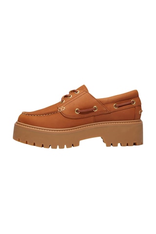 B0a2gvfem71-r Timberland Stone Street Boat Shoe Kadın Spor Ayakkabı Turuncu B0a2gvfem71-r Turuncu