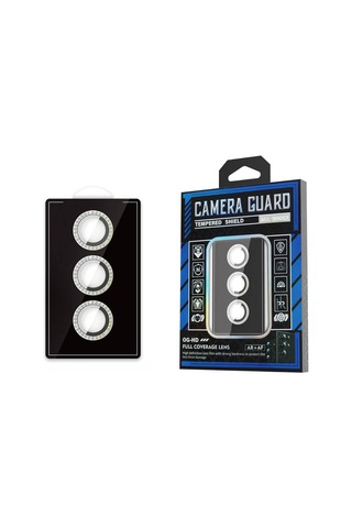 Mobilefix Galaxy Uyumlu S24 Diamond Kamera Lens Koruyucu Cam Filmi-sarı Sarı