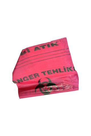 Tıbbı Atık Çöp Poşeti 80X110 Cm Jumbo 100 Adet 6 Kg - Kafem