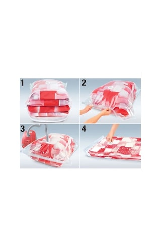 Magic Saver Bag XXL Vakumlu Seyahat Poşeti 80 x 100 CM