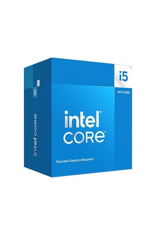 Intel Core i5-14400F 2.5 GHz LGA1700 20 GB Cache 65 W Box İşlemci Intel Core i5-14400F 2.5 GHz LGA1700 20 GB Cache 65 W Box İşlemci