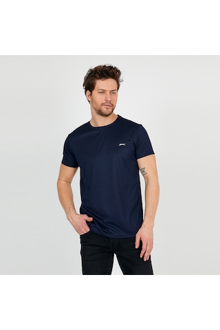 Slazenger Republıc Erkek Kısa Kol T-Shirt Lacivertvert St12Te025-400 001