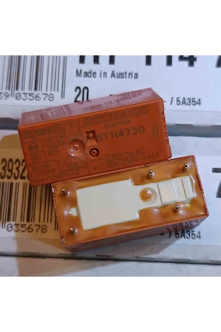 Rt114730 230vac 12a 1c 5pın Schrack Güç Röle 2 Adet