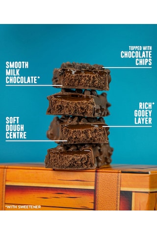 Grenade High Protein, Low Sugar Bar - Chocolate Chip Salted Caramel, 12 X 60 Gr