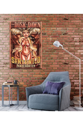 From Dusk Till Down Ahşap Tablo 8mm