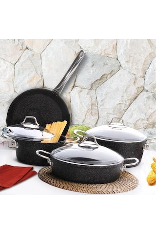 Falez Black Lıne 7 Parça Set