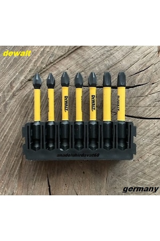 Dewalt Ph1-ph2-ph3 Yıldız Bits Uç Seti Yıldız Vida Sıkma Ucu Cobalt Set 7pcs