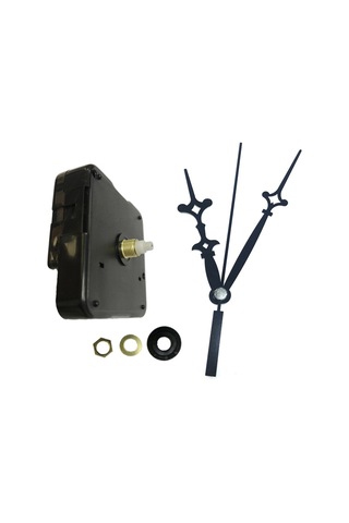 Lemestar Sessiz Tarama Saniye Quartz Saat Motoru, Plastik-alüminyum Dıy Seti, Dekoratif İçin Uygun, Pil Dahil Değil Çok Renki