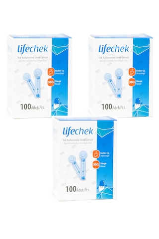 Lifechek Lanset / Lancet 300 Adet Oncall, Optima, Vivachek Uyumlu