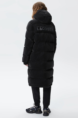 Lacoste Kapitone Down Fill Jacket Kapişonlu Yaka Kadın Mont Siyah