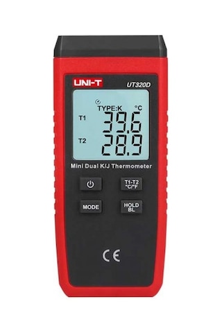 Unit Ut320d Mını Termometre Çift Prop Girişli Sıcaklık Ölçer