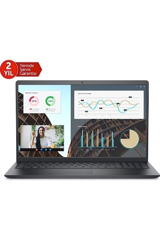 Dell Vostro 3530 N1605PVNB3530EMEA-T20 i7-1355U 16 GB 1 TB SSD 15.6" W11H Dizüstü Bilgisayar
