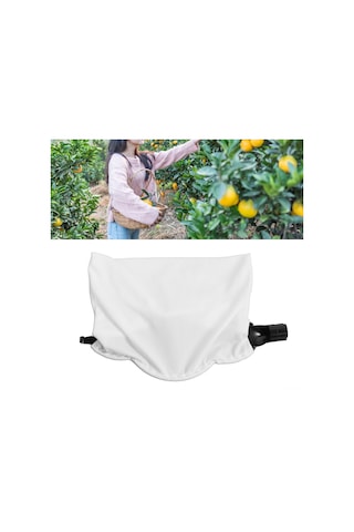 Geeroyoo Yüksek Dal Meyve Toplayıcı - Tungsten Çelik Bıçaklı, Geniş Kapasiteli Depo Çantılı, Meyveleri Hasarsız Toplama Aleti