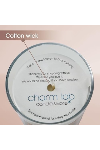 Charm Lab Candle Yılbaşı Hediyesi, Ahşap Ve Baharatlı Sandal Kokulu, Doğal Bio Balmum, 135 G Kokulu Mum, 40 Saat Yanma Süresi, Lüks Kutulu, Kadın Ve Erkek İçin Şık Yılbaşı Hediyesi 50 x 22
