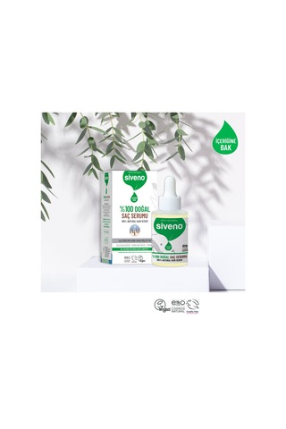 Siveno %100 Doğal Saç Bakım Serumu 30 Ml