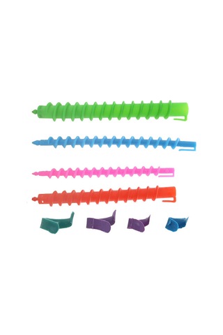 Vkemall Isı Gerektirmeyen Çok Amaçlı Saç Maşası Seti - 4 Farklı Model Ve Renk Seçeneği