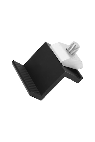 Yaozixa 12 Adet Alüminyum Z Tipi Güneş Paneli Uç Klembi - 45mm, Dayanıklı, Kolay Kurulum, Çiftlik/rv/uzaylar İçin