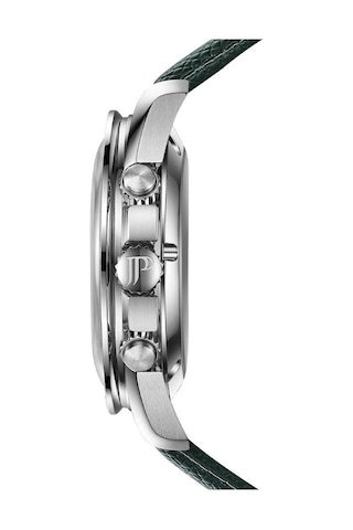 Jacques Philippe Jpqgc43115x Swiss Made Quartz Deri Yeşil Kahverengi Kadran Safir Cam 41 Mm Erkek Kol Saati