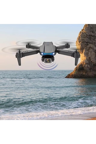 E99 Kumandalı, Katlanabilir, Profesyonel Hd Kamera, Wifi, Drone