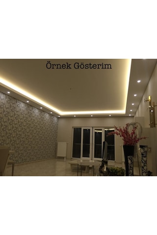 Cata Pars Kare Beyaz/Siyah Dekoratif Spot Ct-5222