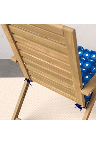 Ikea Klösan Dış Mekan Sandalye Minderi, Koyu Mavi, 45x116 Cm