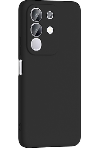 Vivo Y29 4g Kılıf Zore Mara Lansman Kapak Siyah