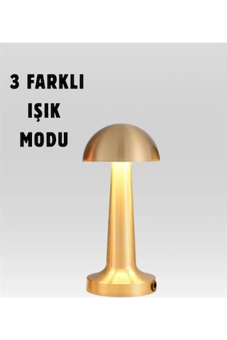 Mantar Masa Lambası Çok Renkli