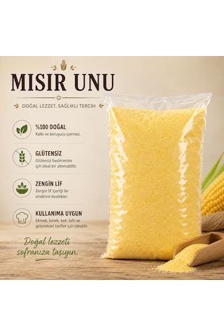 Memiş Ağa Mısır Unu 1000 Gr
