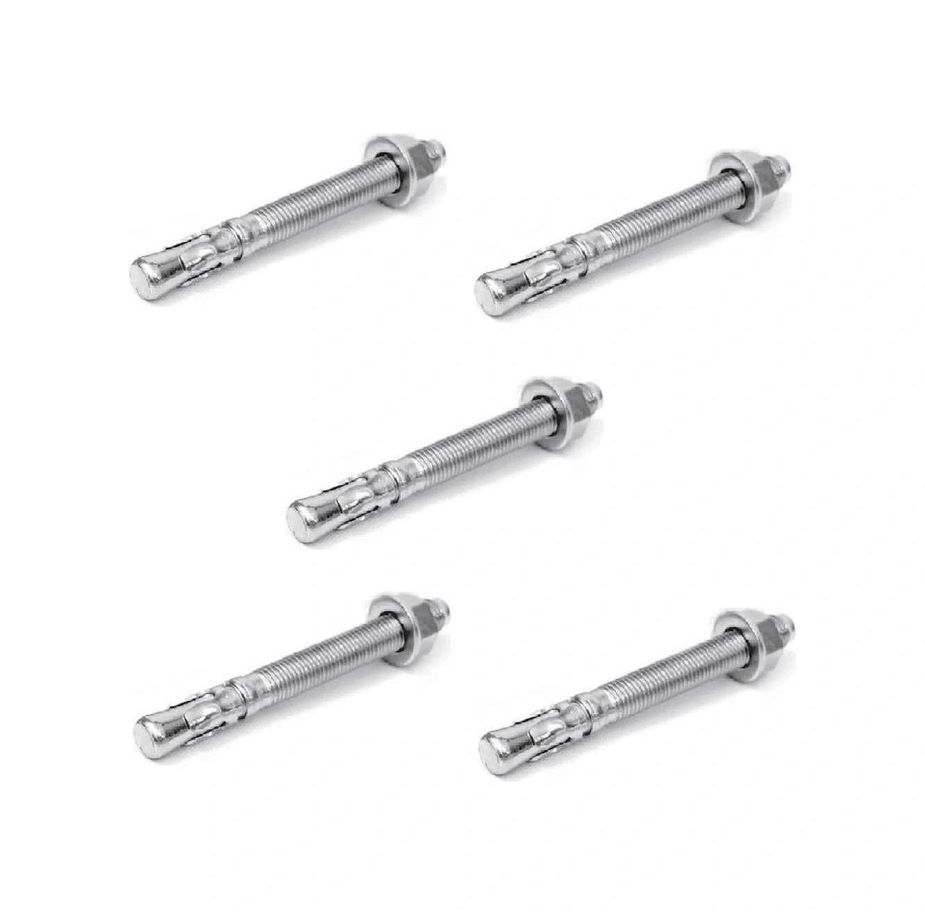 Klipsli Metal Dübel M8x75 - 5 Adet -
