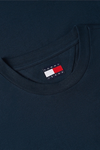 Tommy Hilfiger Tjm Dar Kesim Göğüs İmzalı Kısa Kollu Erkek Mavi T-shirt Dm0dm22538c1g Mavi