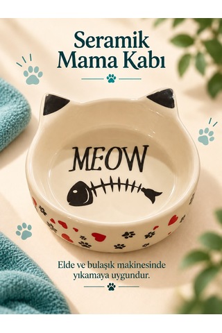 Wpawz Seramik Kedi Ve Köpek Mama Ve Su Kabı 300 Ml. Sevgililer Günü Valentine
