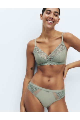 Marks & Spencer Amelia Dantelli Balensiz Full Cup Sütyen T33007016 Yeşil