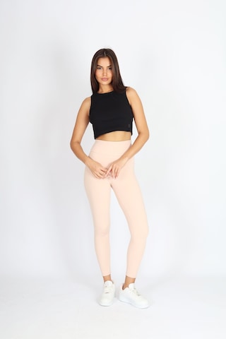 Soft&Basic Kadın Siyah Basic Halter Yaka Esnek Biyeli Kaşkorse Kumaş Crop Top Body Atlet Siyah
