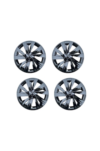 Tesla Juniper Halycon Jant Kapağı Seti 19 İnç Parlak Siyah