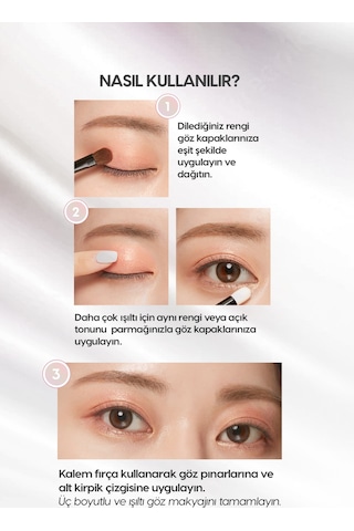 Uzun Süre Kalıcı Kolay Uygulanan Işıltılı Tekli Far Modern Shadow Shimmer 206 Satin Beige 206